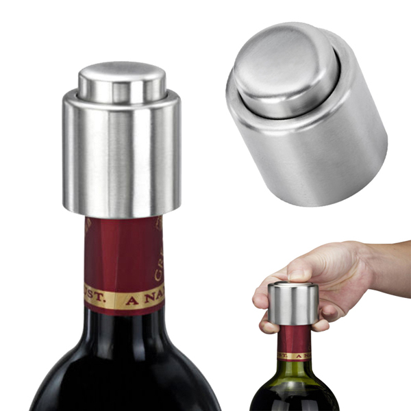 Stainless Steel Sealed Red Wine Stopper Pour Cap