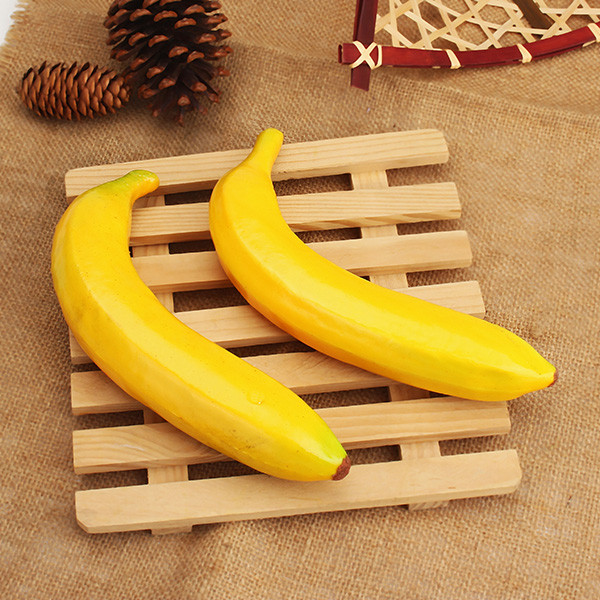 Artificial Banana Plastic Imitated Fruit Home Store Decorative Simulation Decorative Props