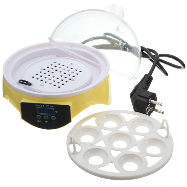 Automatic Eggs Incubator Mini Incubation Equipment 7 Eggs Household Teaching Experiments