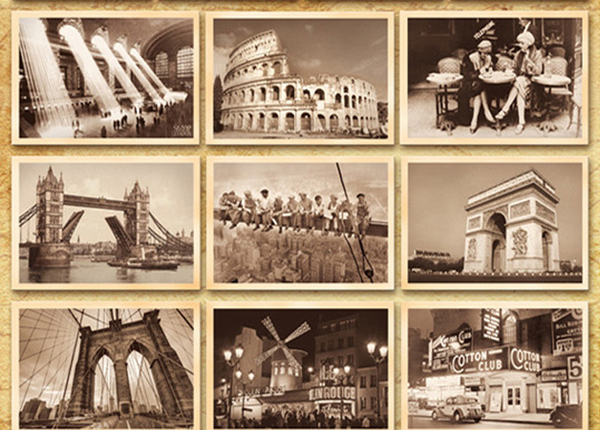 32pcs Cherished Classical Famous Europe Building Greeting Card Postcard Cards Poscards