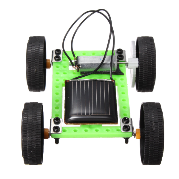 Solar DIY Gadget Car Mini Puzzle IQ Educational Toy