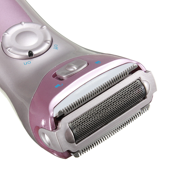 Washable Cordless Wet Dry Lady Body Shaver Hair Remover 