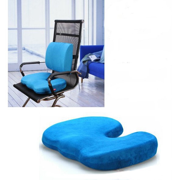 Orthopedics Seat Solution Cushion Memory Foam Back Ache Release