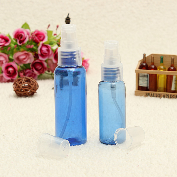 30/50ML Transparent Plastic Water Spray Bottle Atomizer Container