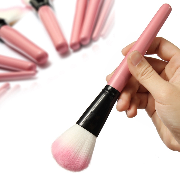 32 PCS Pink Eyeshadow Eyebrow Blush Makeup Brushes Cosmetic Set