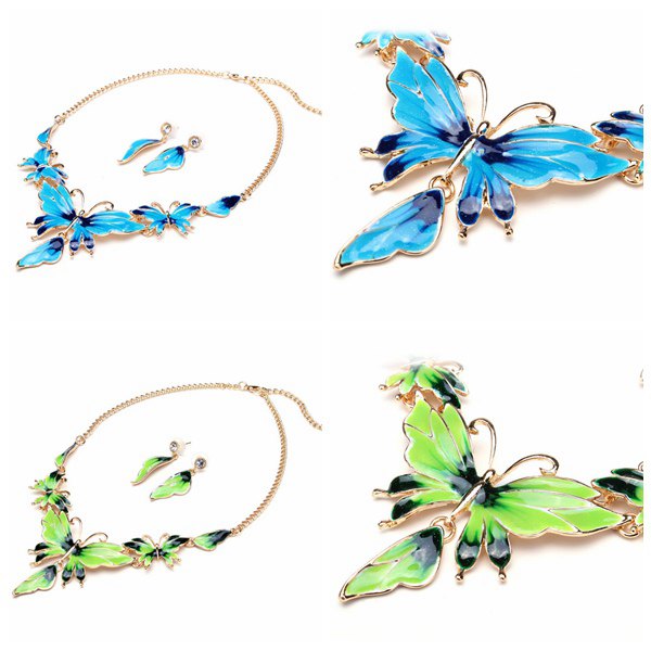 Butterfly Jewelry Set