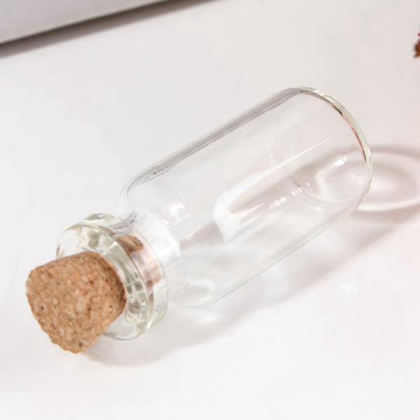 Mini Glass Bottles Vials Jars