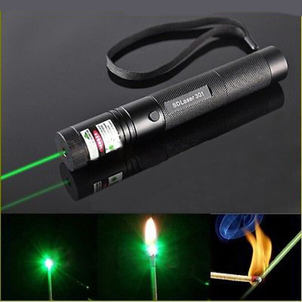 G301 Focus Burn Green Laser Pointer 5mw