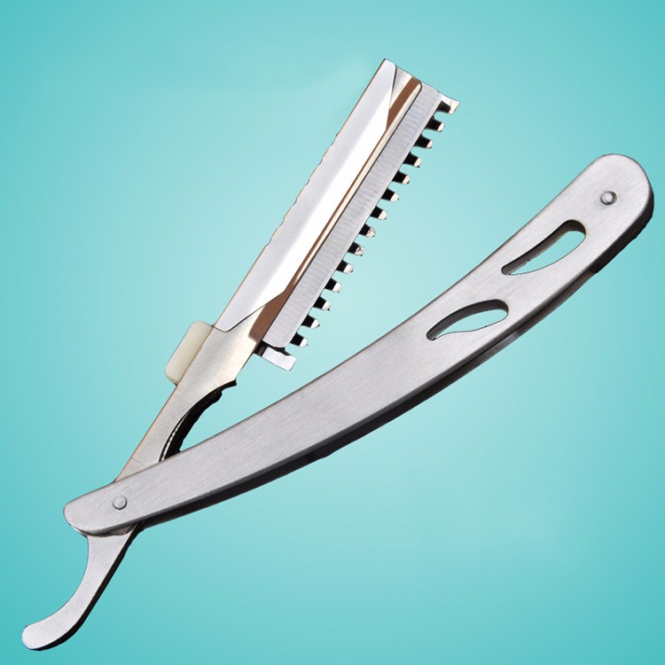 Foldable Straight Edge Barber Manual Razor