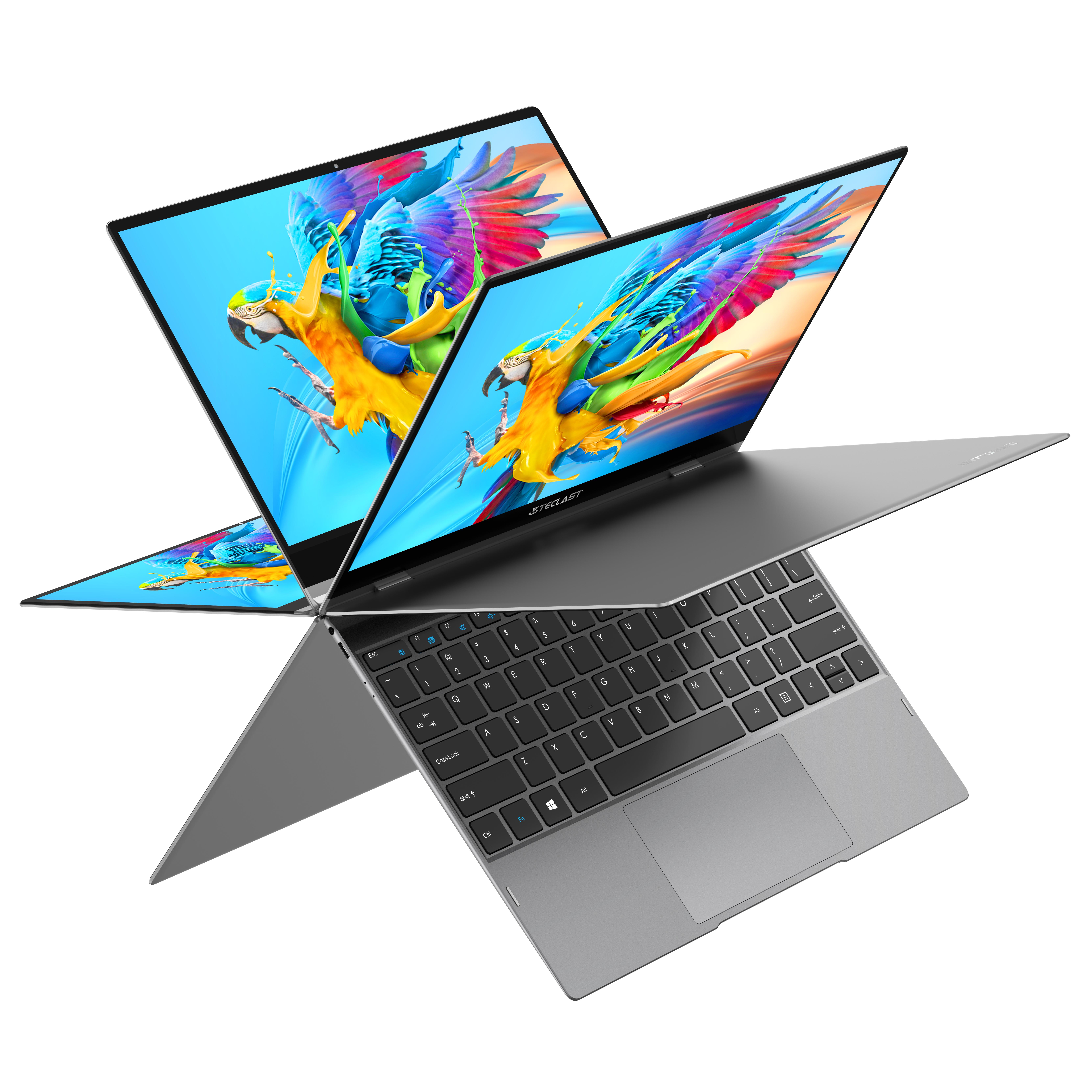 Teclast F6 Air Laptop 13.3 inch 360° Rotating Touch Screen Intel N4100 Quad-Core 8GB LPDDR4 RAM 256GB SSD