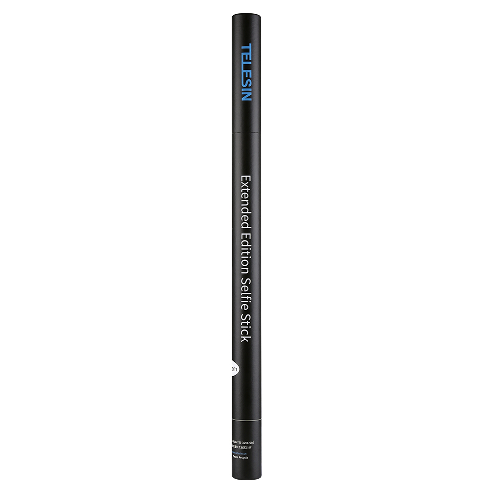 TELESIN 56cm-270cm 2.7m Adjustable Selfie Stick Carbon Fiber Extension Rod for Action Cameras Gimbals - Photo: 10