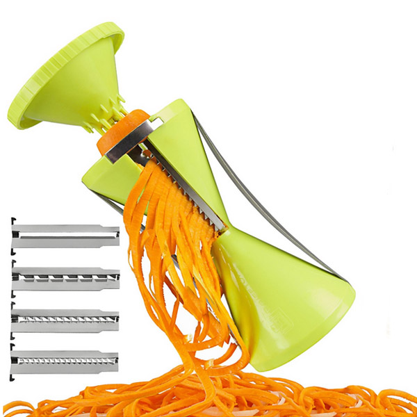 Improved Vegetable Carrot Spiral Slicer Minimize
