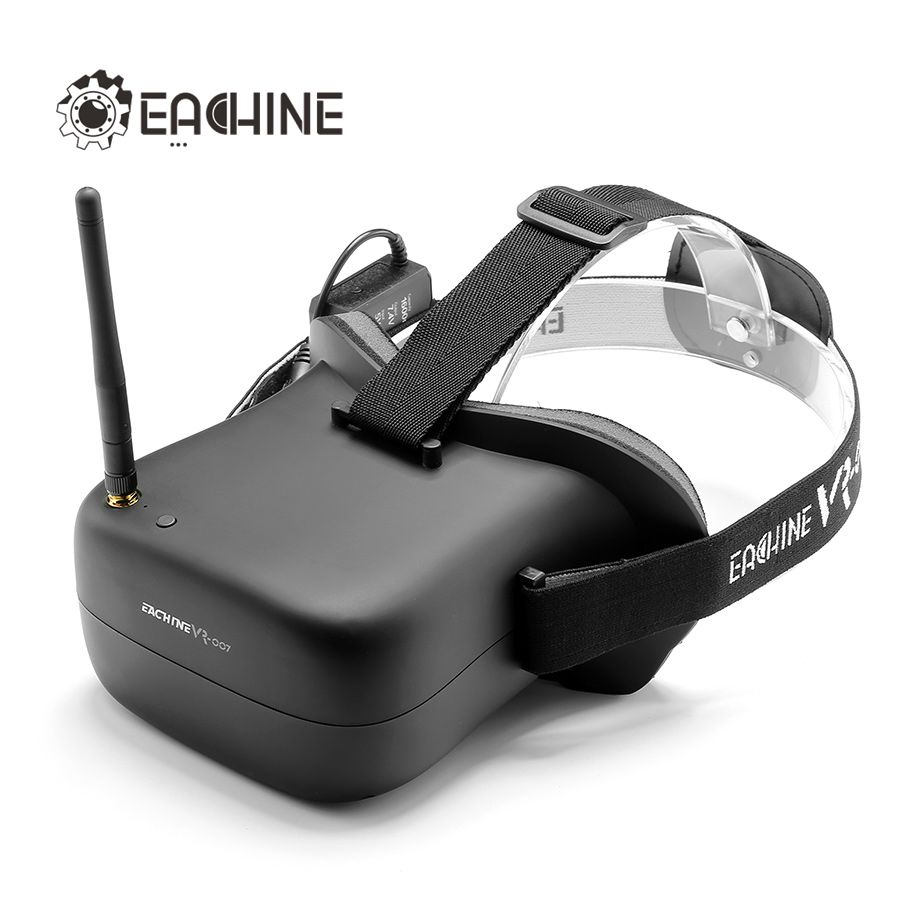Eachine VR007 5.8G 40CH FPV Goggles With 7.4V 1600mAh Battery