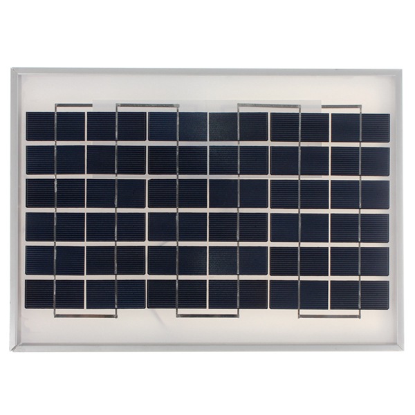 12V 10W 330 x 300 x 20mm Polycrystalline Solar Panel With 2M Cable 12