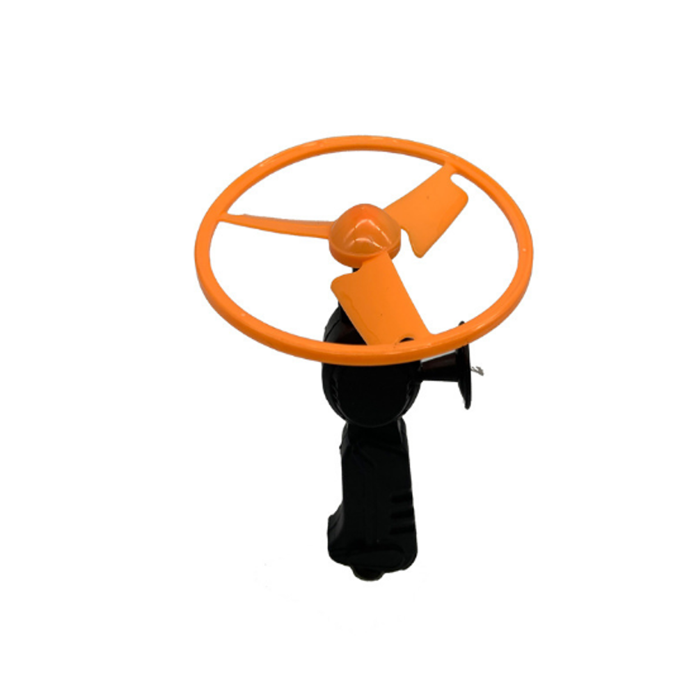 Pull The Small Frisbee Flying Frisbee Three-color Models Random Delivery Children's Educational Toys - Photo: 5