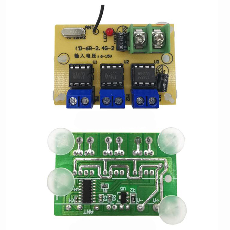 Small Hammer 6CH 2.4G 15A Wireless Controller With Receiver For DIY RC Robot Car - Photo: 6