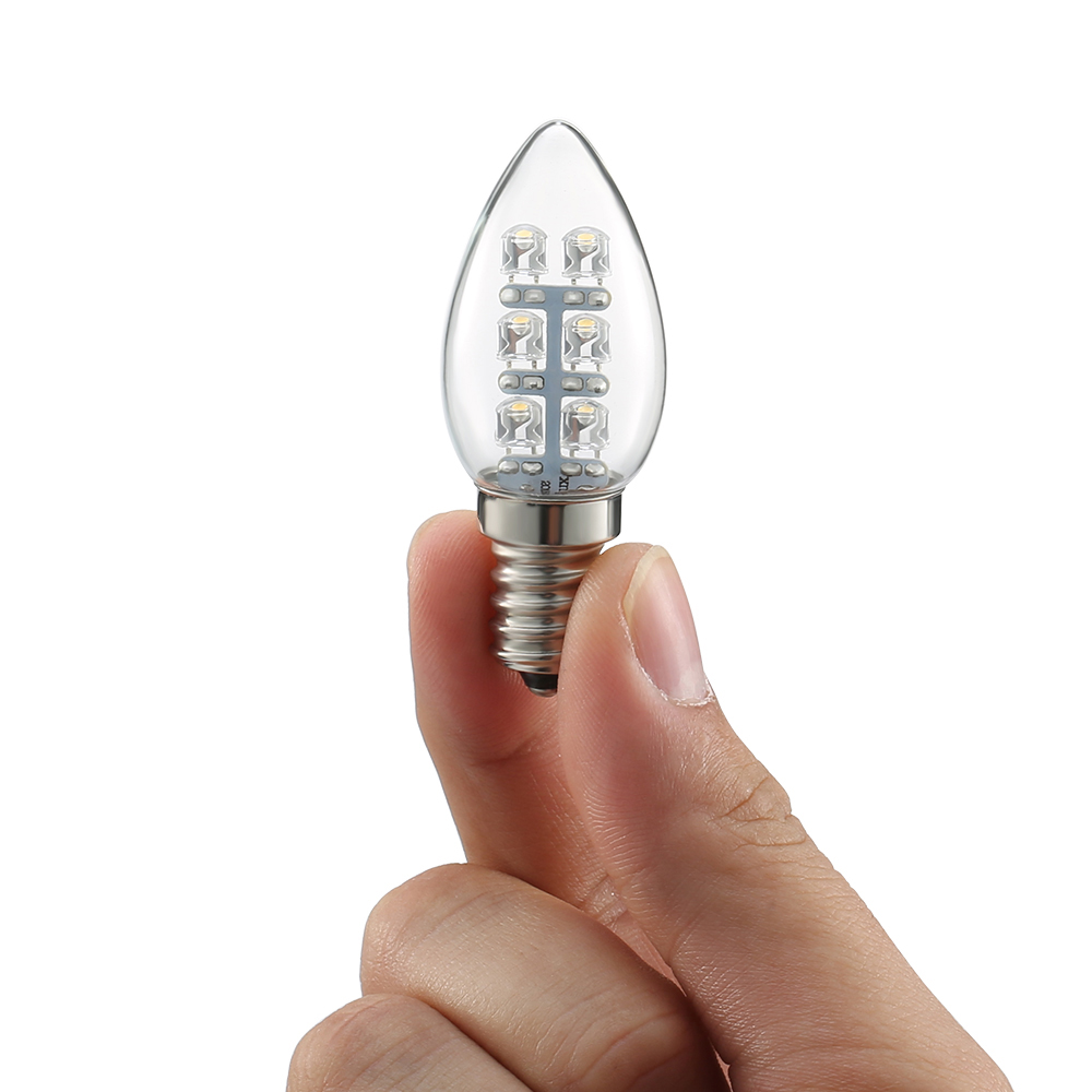 ARILUX™ E12/E14 0.5W 6 LED Candle Bulb