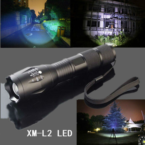 MECO XM-L2 5Modes Zoomable LED Flashlight