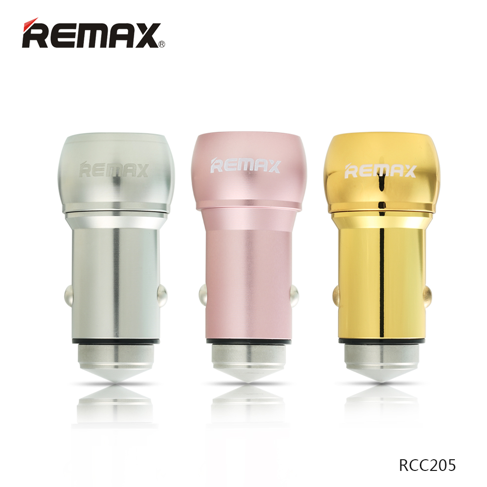 Original REMAX 2.4A Quick Charger Dual USB Universal Car Charger