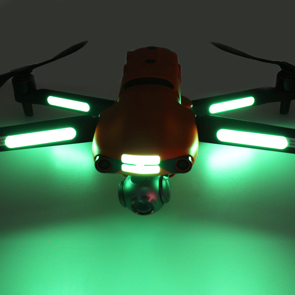 Drone Universal Luminous Sticker for Autel EVO 2/DJI Mavix Air 2/Mavic Pro/Mavic Air RC Quadcopter - Photo: 3