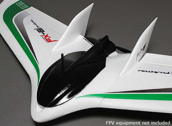 Zeta New Version FX-61 Phantom FPV Flying Wing EPO 1550mm Wingspan RC Airplane Kit - Photo: 5