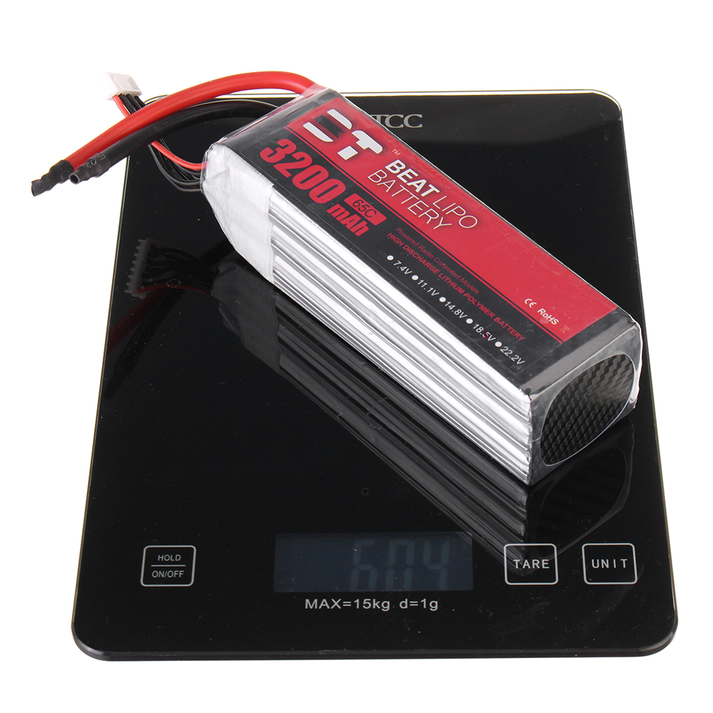 BT BEAT 22.2V 3200mAh 65C 6S Lipo Battery Without Plug With Battery Strap for RC Racing Drone - Photo: 10