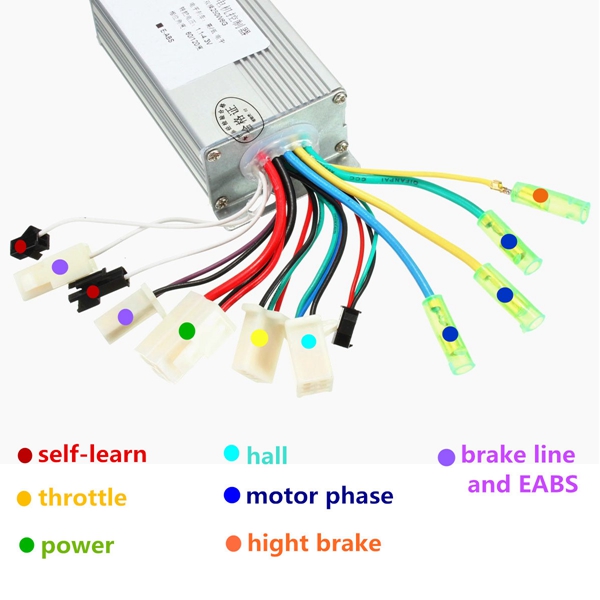 24v 250w Brushless Motor Electric Speed Controller Box For