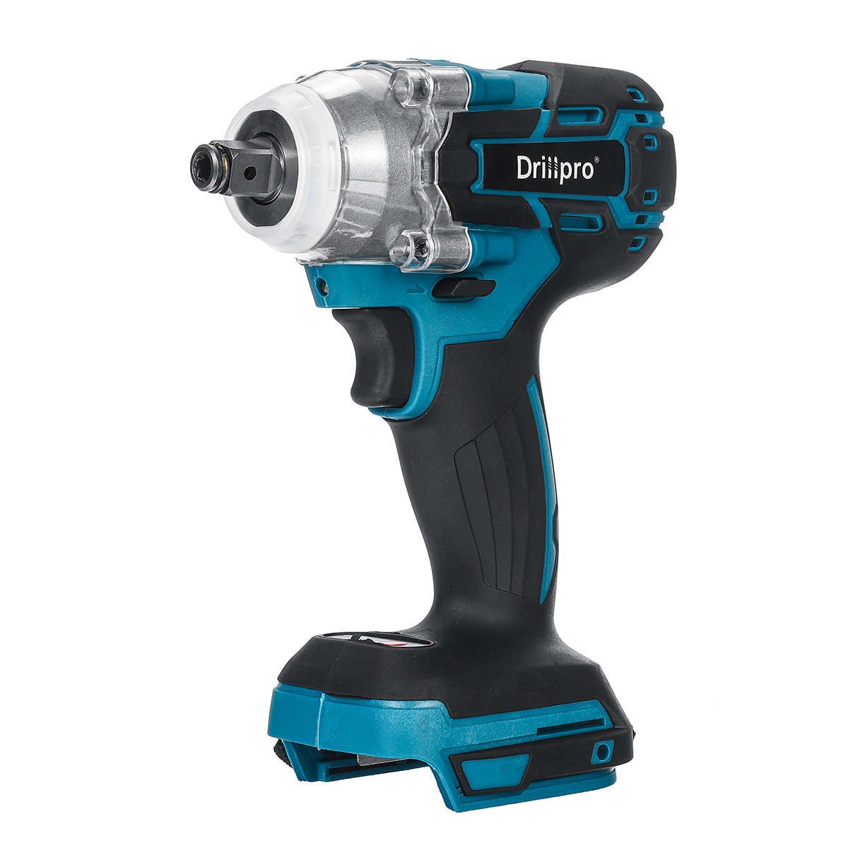Drillpro 18V Cordless Brushless Impact Wrench Screwdriver Stepless Speed Change Switch Adapted To 18V Makita battery