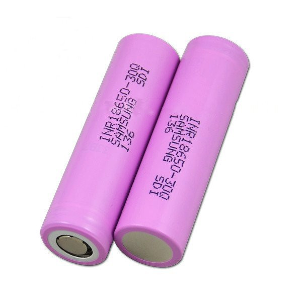 2PCS INR18650-30Q 3000mah 20A Li-ion Battery