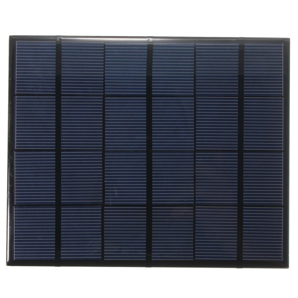 3.5W 6V 583mA Monocrystalline Mini Solar Panel Photovoltaic Panel 9