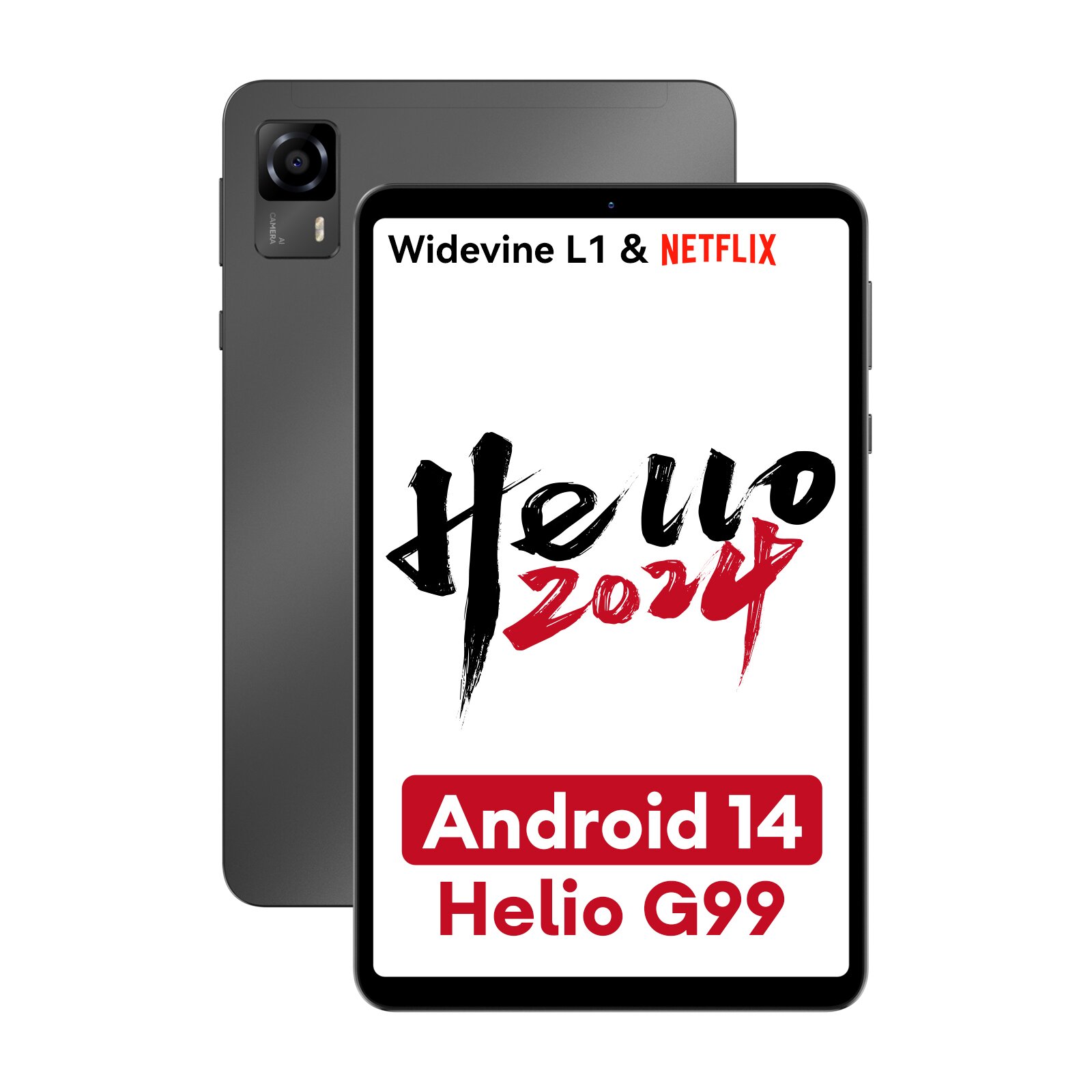HEADWOLF FPad 5 Helio G99 Octa Core 8GB+8GB RAM 128GB ROM Netflix Widevine L1 4G LTE 8.4 Inch Android 14 Tablet