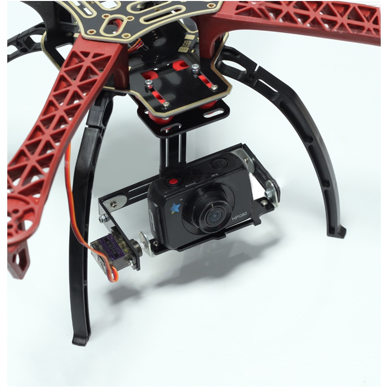 FPV Single Axis Camera Gimbal With Servo Support Multi Camera For F450 Multirotor Aircaft Quadcopter - Photo: 1