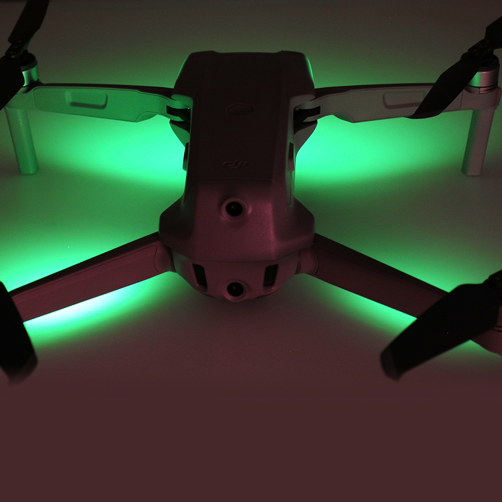 Drone Universal Luminous Sticker for Autel EVO 2/DJI Mavix Air 2/Mavic Pro/Mavic Air RC Quadcopter - Photo: 2