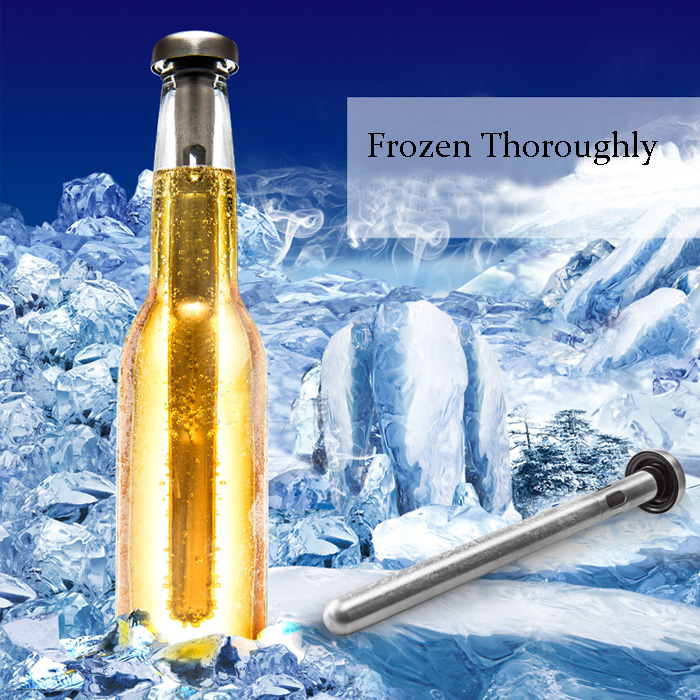 Stainless Steel Beer Wine Cooling Stick Frozen Stick Chiller Cooler