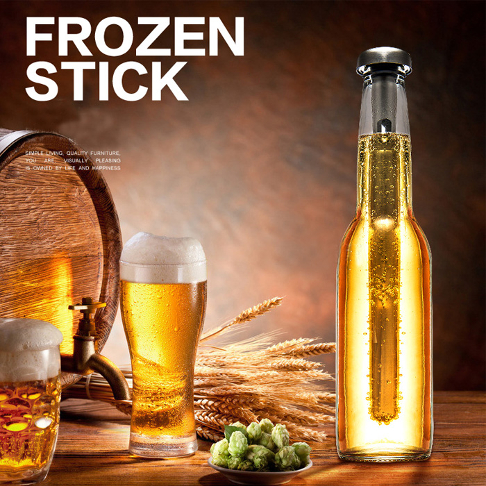 Stainless Steel Beer Wine Cooling Stick Frozen Stick Chiller Cooler