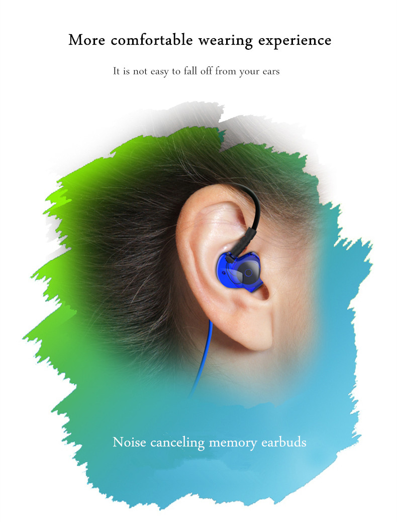 PLEXTONE BX240 Sport Waterproof IPX5 Passive Noise-Cancelling Wireless Bluetooth Headphones Earphone