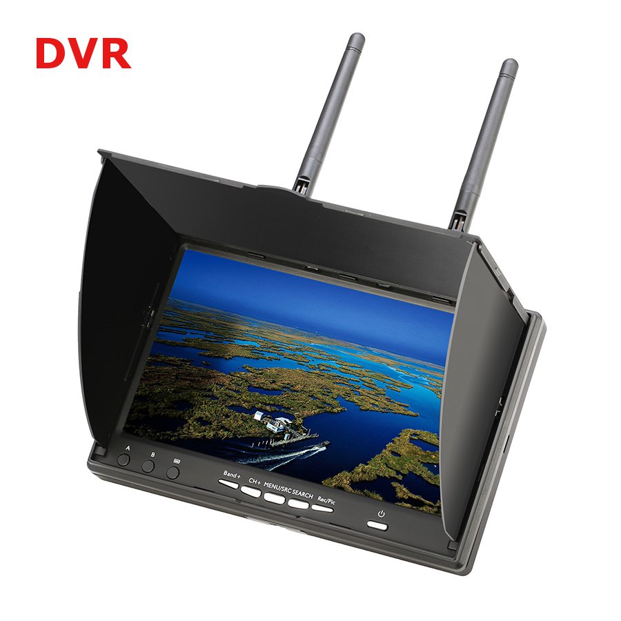 Eachine LCD5802D 5.8G 40CH 7 Inch FPV Monitor with DVR