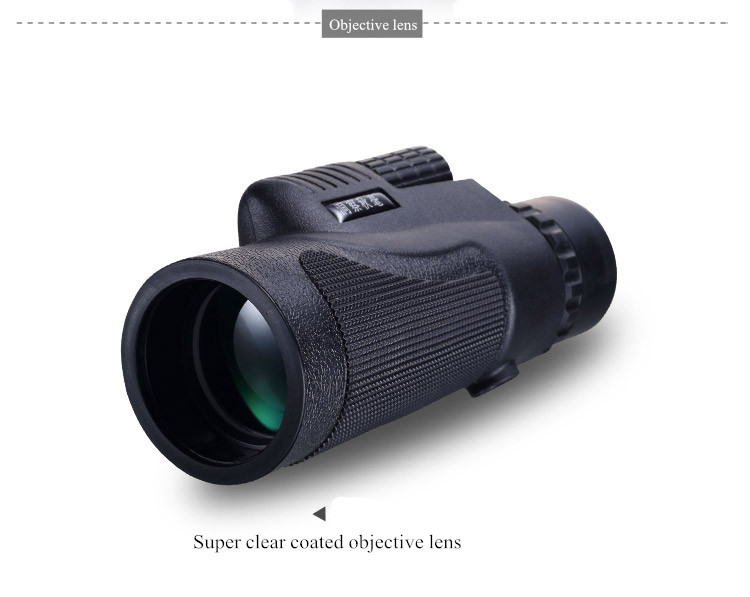 Universal 12x50 Hiking Concert Camera Lens Telescope Monocular+Phone Holder For Smartphone