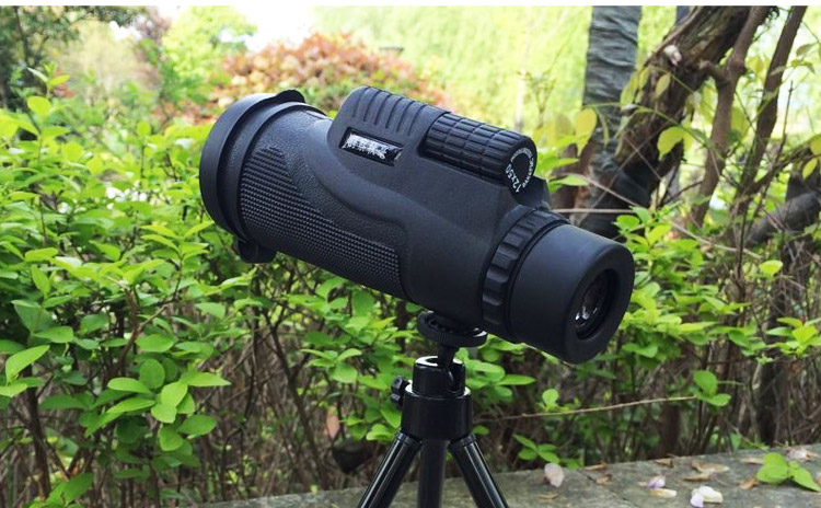 Universal 12x50 Hiking Concert Camera Lens Telescope Monocular+Phone Holder For Smartphone