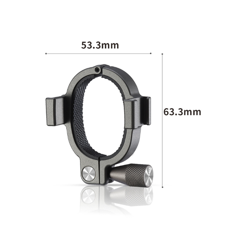 Microphone Fill Light Expansion Bracket Adapter for DJI Osmo Mobile 3 Stabilizer - Photo: 4
