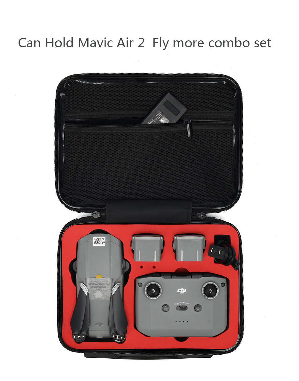 Waterproof Carrying Case Storage Bag for DJI Mavic Air 2 RC Quadcopter - Photo: 7