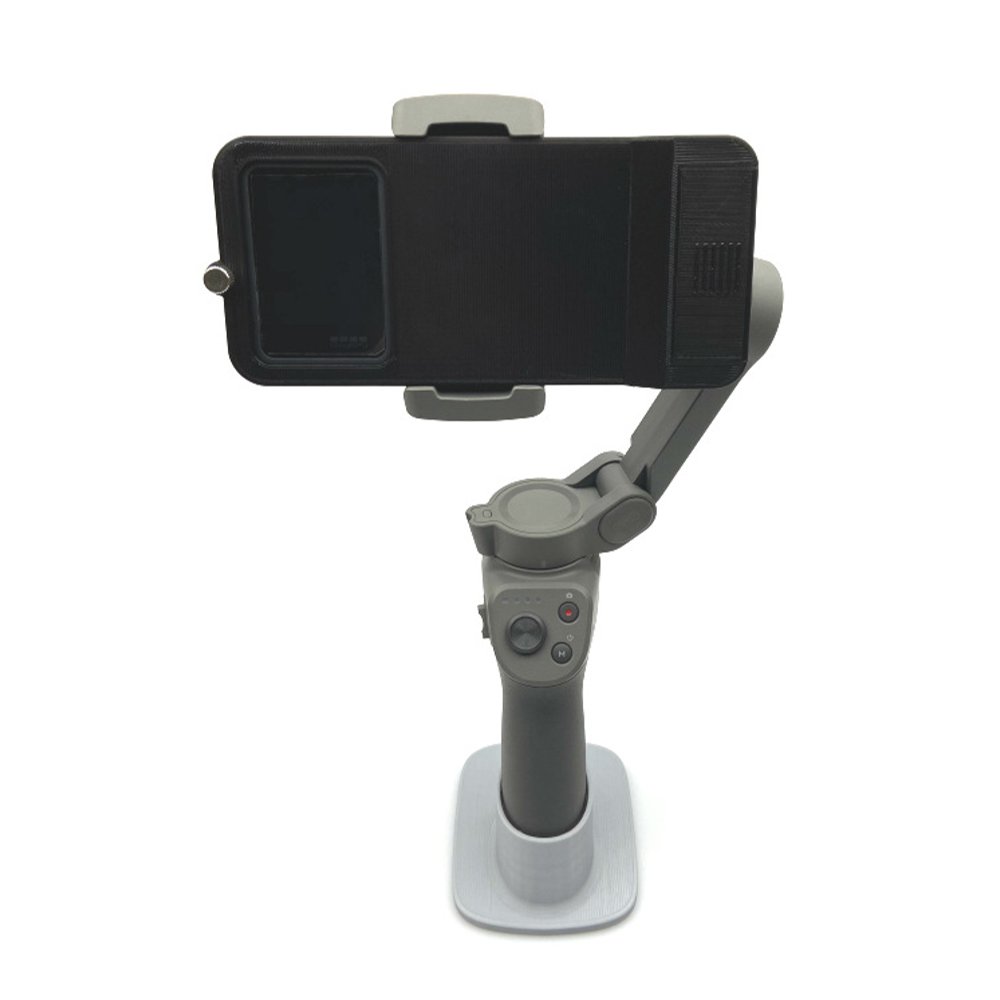 3D pPrinted Plastic Adapter Mounting Bracket for DJI OSMO MOBILE 3 Gimbal To Hero 8 Black FPV Camera - Photo: 7