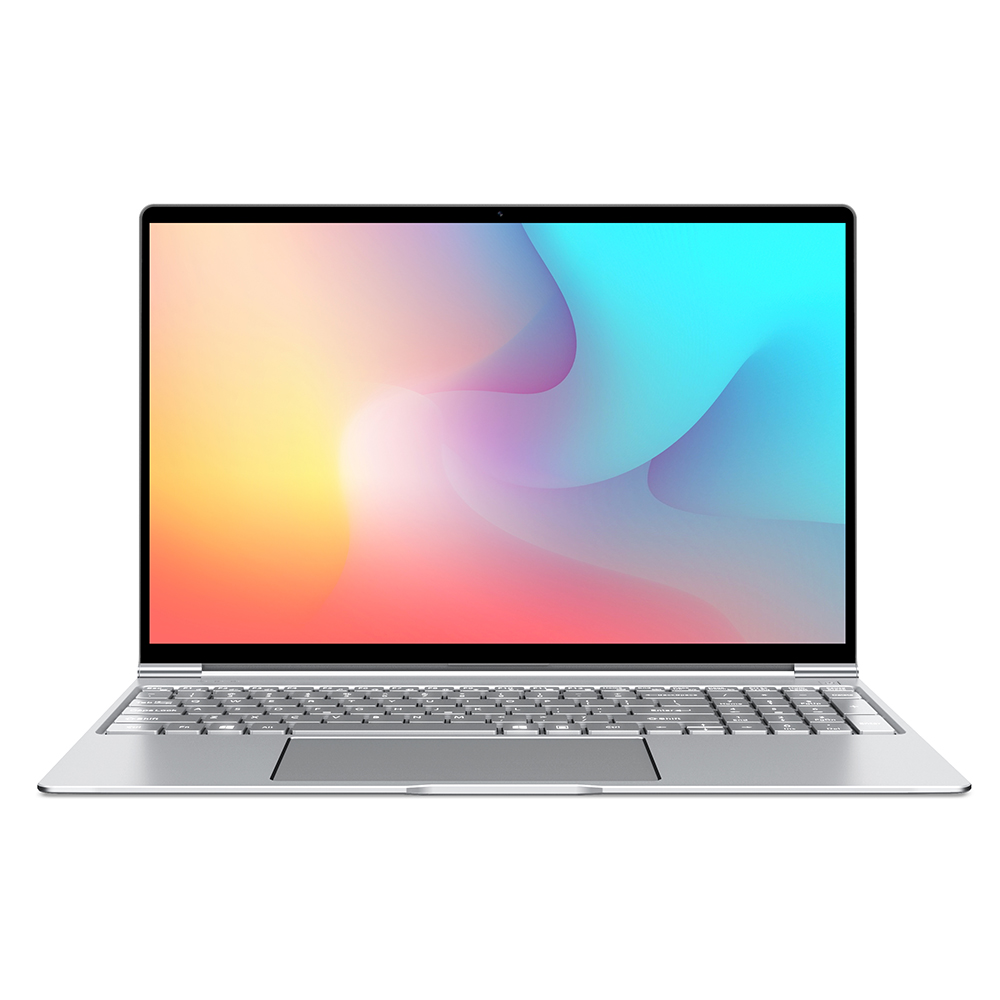Teclast F15 Laptop 15.6 inch Intel N4100 8GB 256GB SSD 7mm Thickness 91% Full View Display Backlit Notebook - Silver