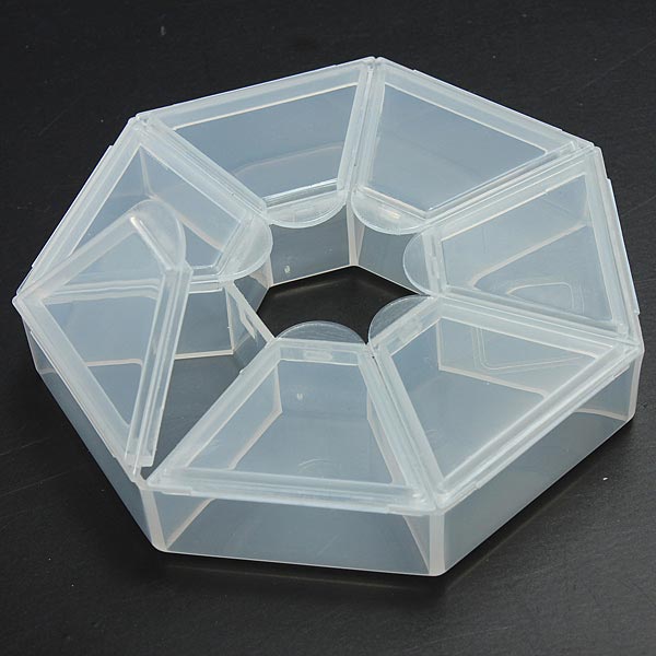 Clear Beads Display Storage Containers