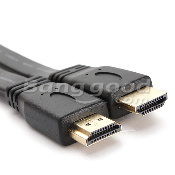 1.5M V1.4 Flat HD Cable For BLURAY 3D DVD PS3 HDTV XBOX 360 13