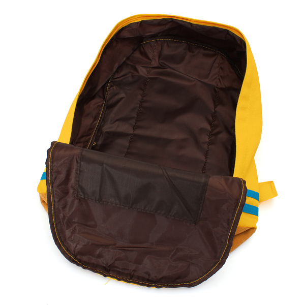 Girl Travel Canvas Backpack Student School Bag Leisure Rucksack