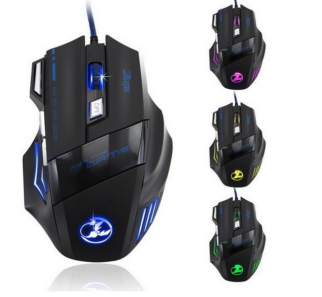 3200 DPI LED Optical USB Wired Gaming Mouse