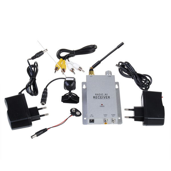 Wireless Mini Surveillance Camera Monitoring Full Kit 12