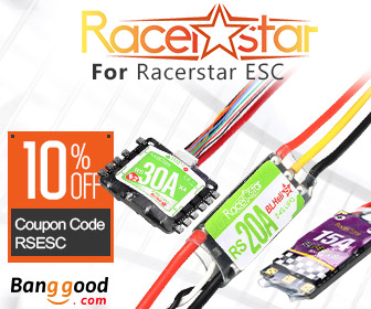 Extra 10% OFF RC Toys & Hobbies Racerstar ESCs from BANGGOOD TECHNOLOGY CO., LIMITED