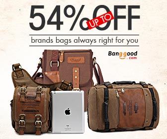 HongKong BangGood network Ltd. - Up to 54% OFF Different Kind of Brand Men Bag